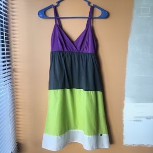 Hurley Color Block Strap Dress